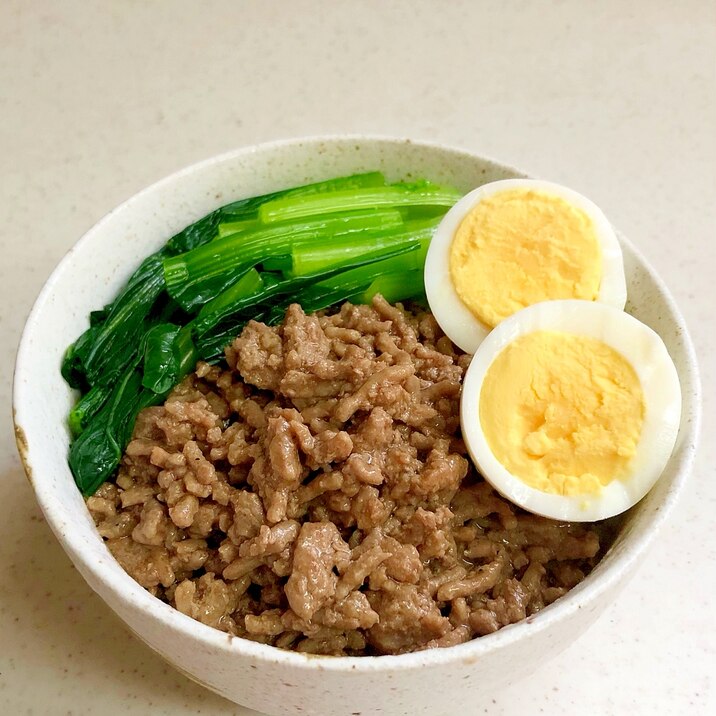 ★ひき肉で簡単！ルーローハン 魯肉飯 ★